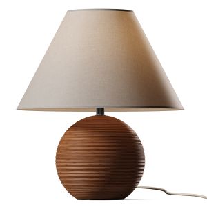 Angelo Rattan Table Lamp